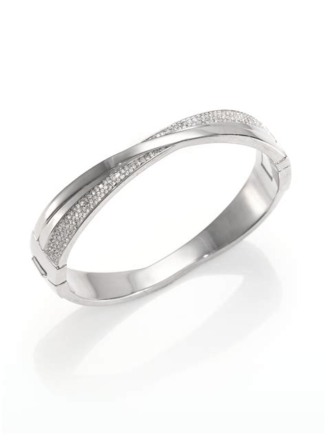 michael kors silver bracelets